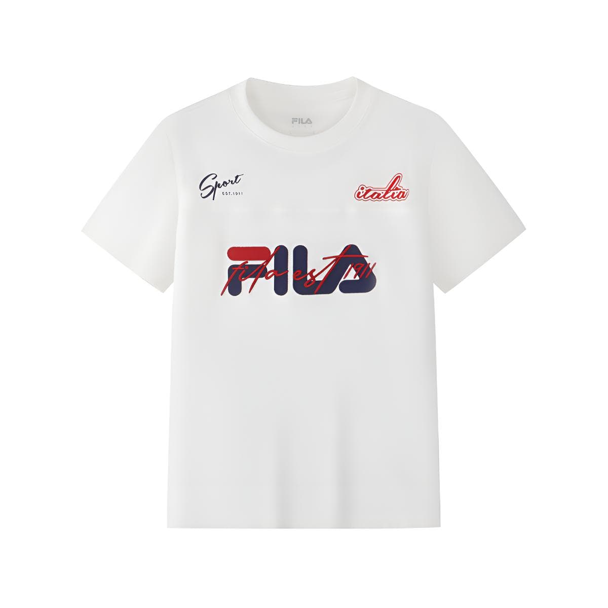 Футболка FILA KIDS Cloud White Детские рубашки - изображение 1