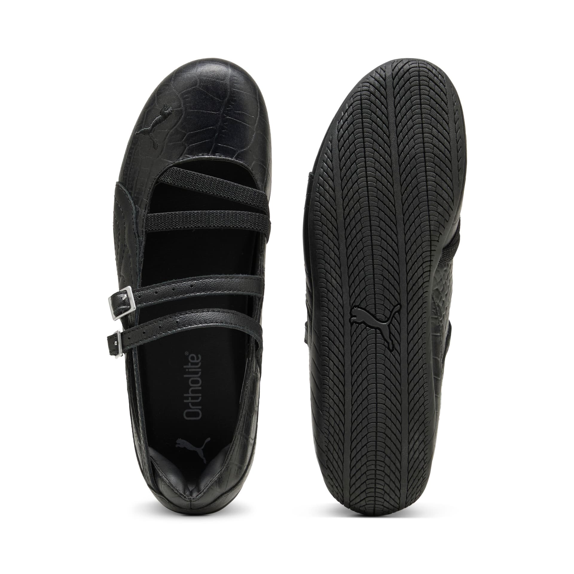 PUMA Speedcat Туфли Мэри Джейн Женские Черный - изображение 4