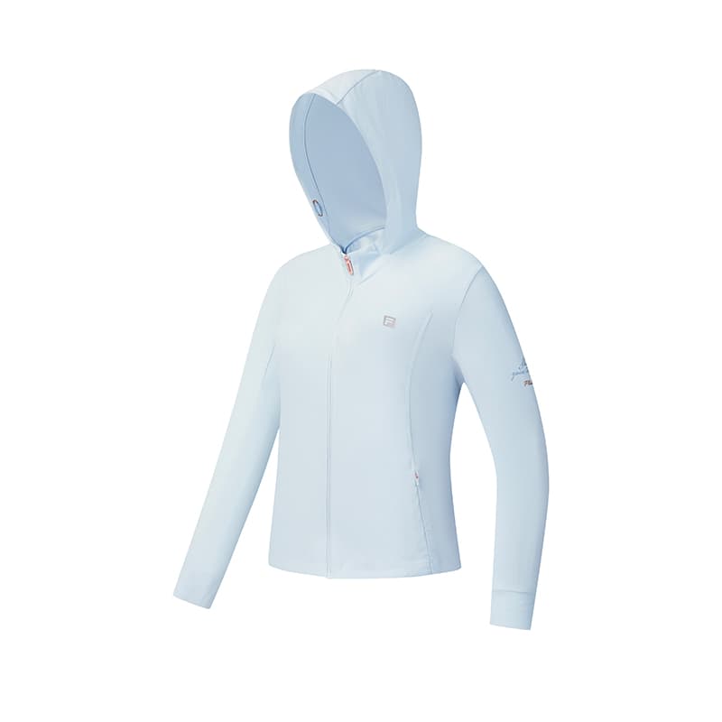 Куртка FILA Фитнес Flow Cloud Blue Женские Куртки - изображение 3