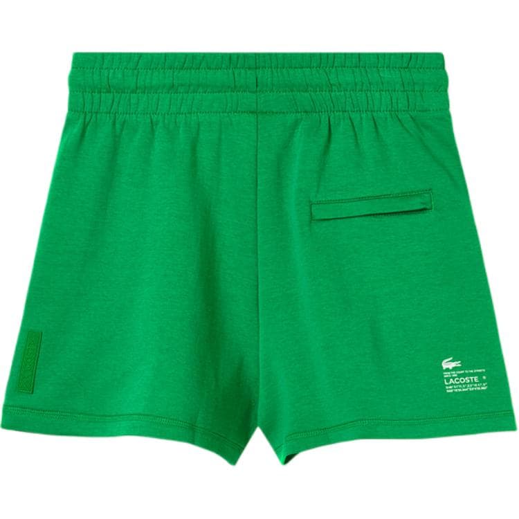 Шорты LACOSTE SIW Бамбук Зеленый Женские Повседневные Шорты - изображение 2