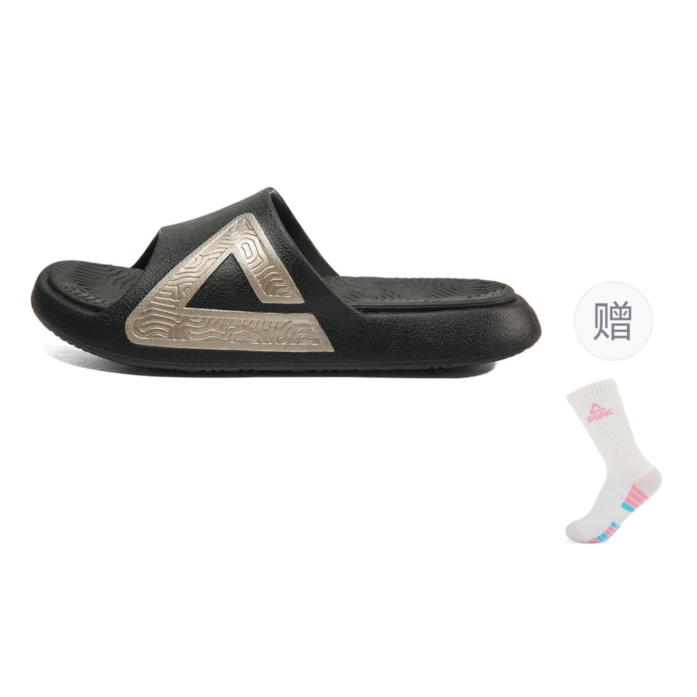Сандалии Peak Taichi Slides Black Gold - изображение 13