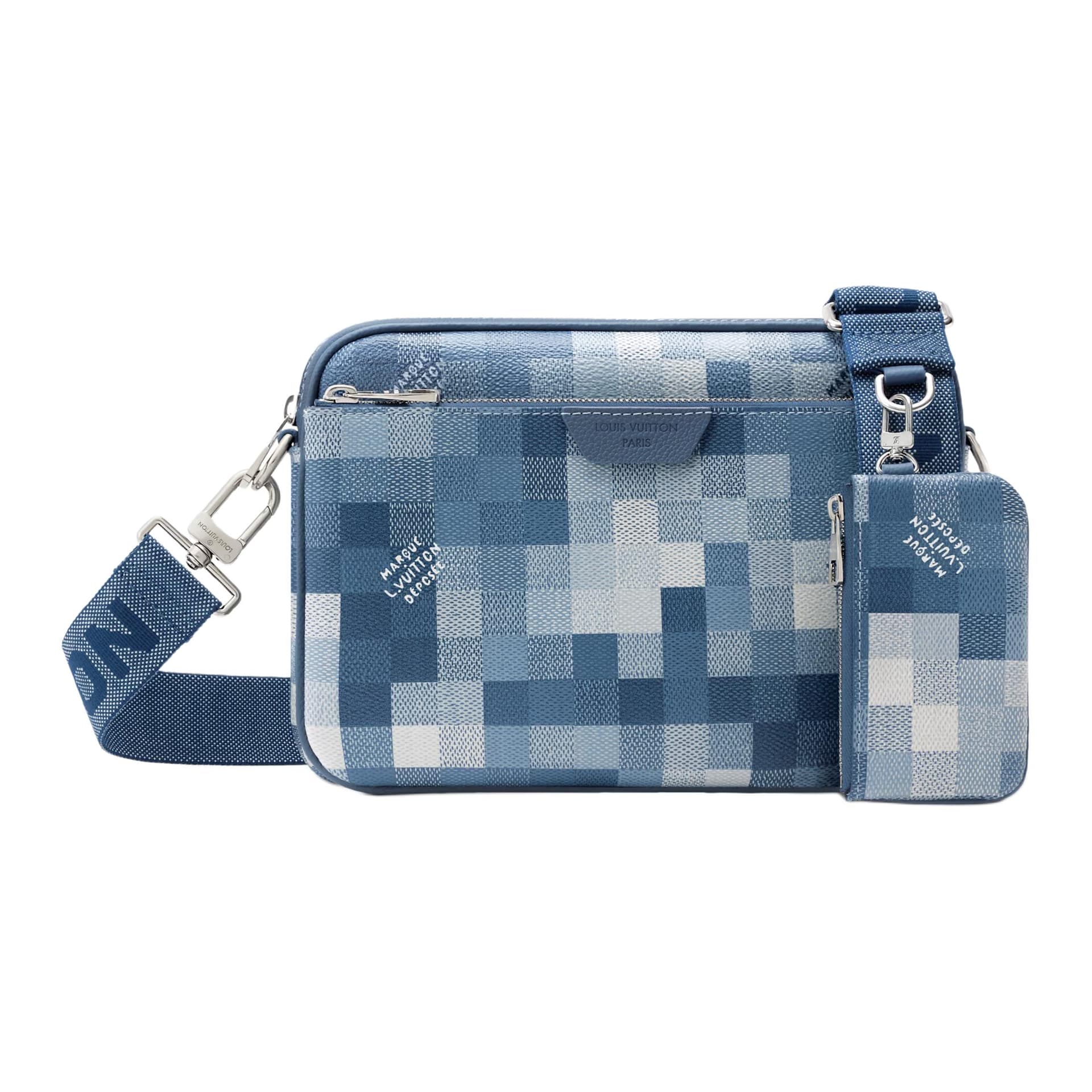 Сумка через плечо LOUIS VUITTON Trio Messenger Damoflage - изображение 1