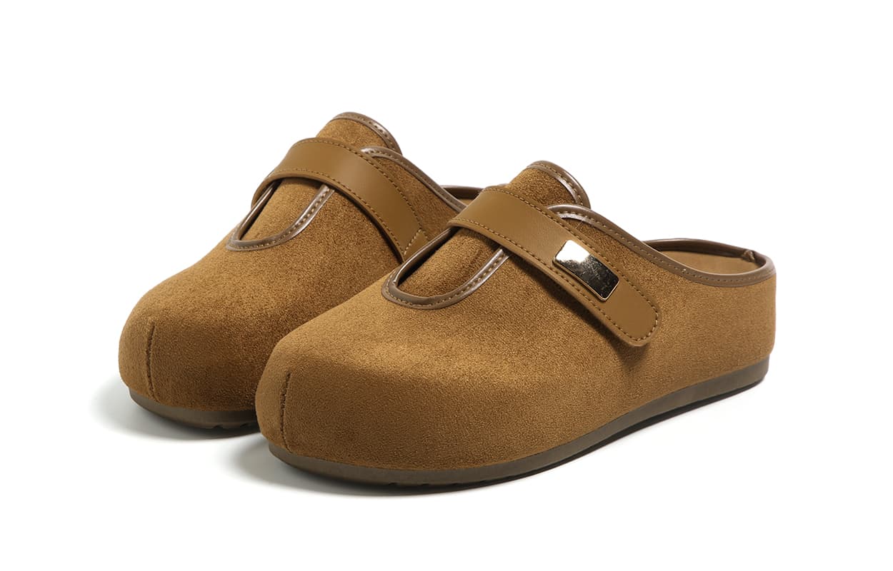 Сандалии HUANQIU Birkenstock Тапочки Женские Верблюжий - изображение 2