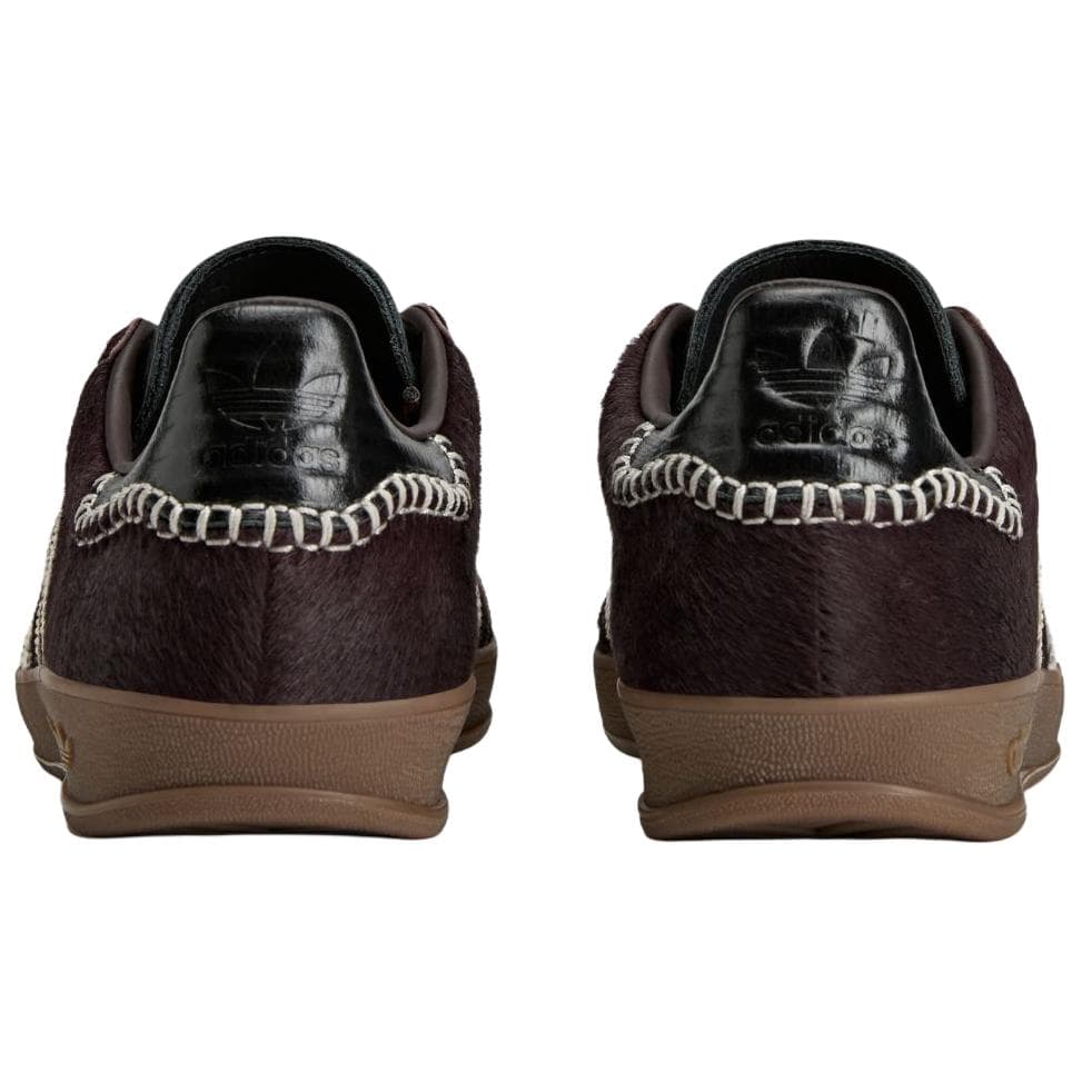 Кроссовки Adidas Originals x Wales Bonner Gazelle Устойчивые к истиранию низкие кеды немецкой армии (GAT) Мужские Коричневые - изображение 5