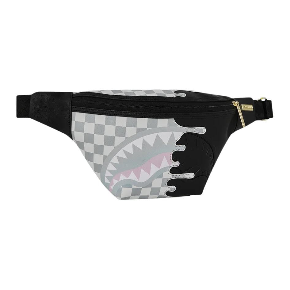 Поясная сумка SPRAYGROUND ПВХ (поливинилхлорид) Поясная сумка (бандана) Унисекс Кремовый и Черный - изображение 2