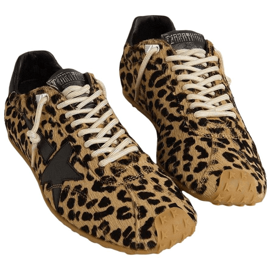Кроссовки Golden Goose Marathon Speed Leopard — фото 4