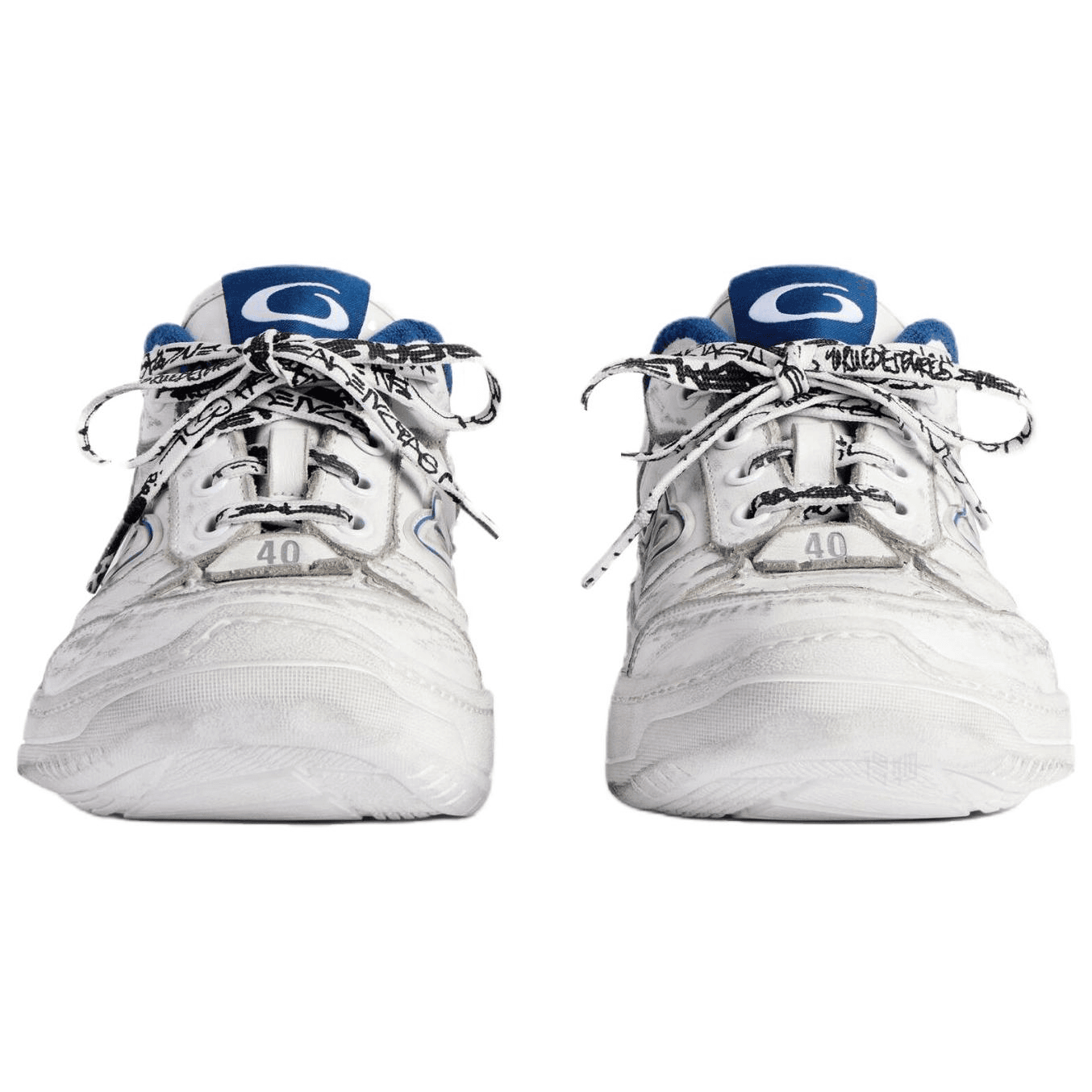 Кроссовки Balenciaga Hamptons Worn-Out - изображение 4