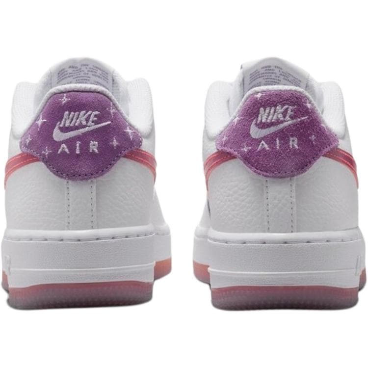 Кроссовки Nike Air Force 1 Low Топ Скейтборд Обувь Белый Фиолетовый Унисекс - изображение 4