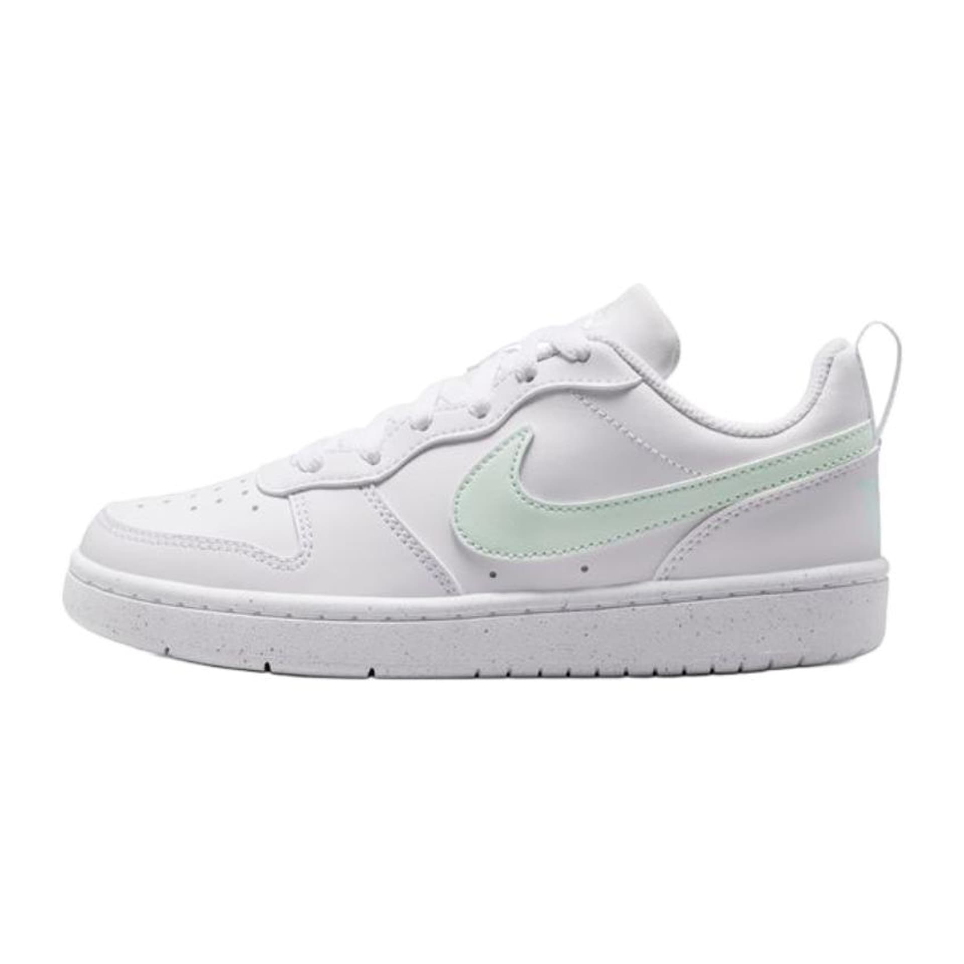 Кроссовки Nike Court Borough Low Топ Скейтборд Обувь Бело-зеленый Унисекс - изображение 1
