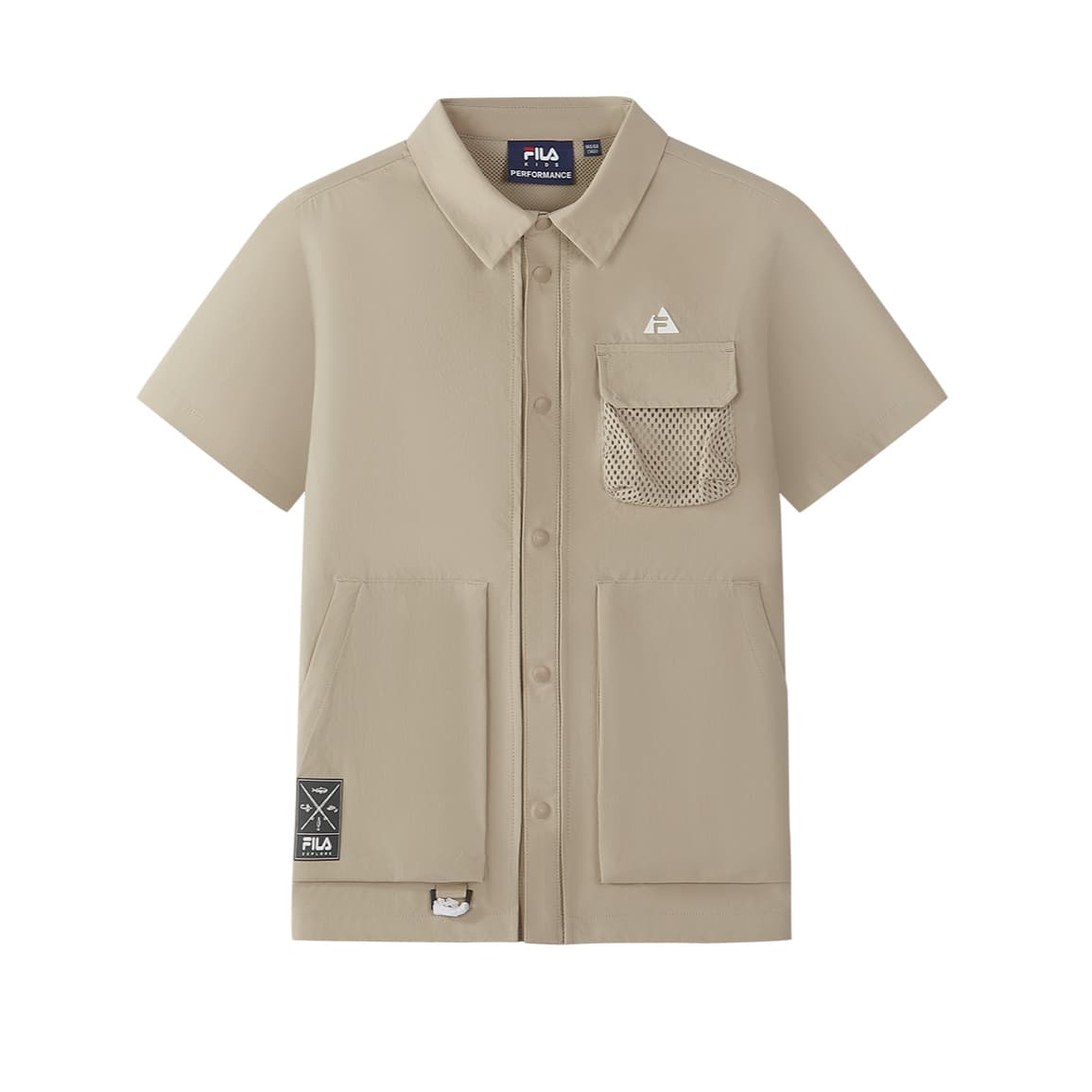 FILA KIDS Повседневная рубашка для выступлений FPF для детей - изображение 1