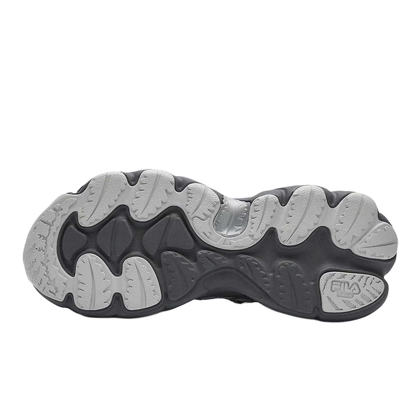 Кроссовки FILA FUSION FERN 2 Текстиль Синтетическая кожа Противоскользящий Устойчивый к истиранию Дышащий Мужские кроссовки Серый - изображение 3