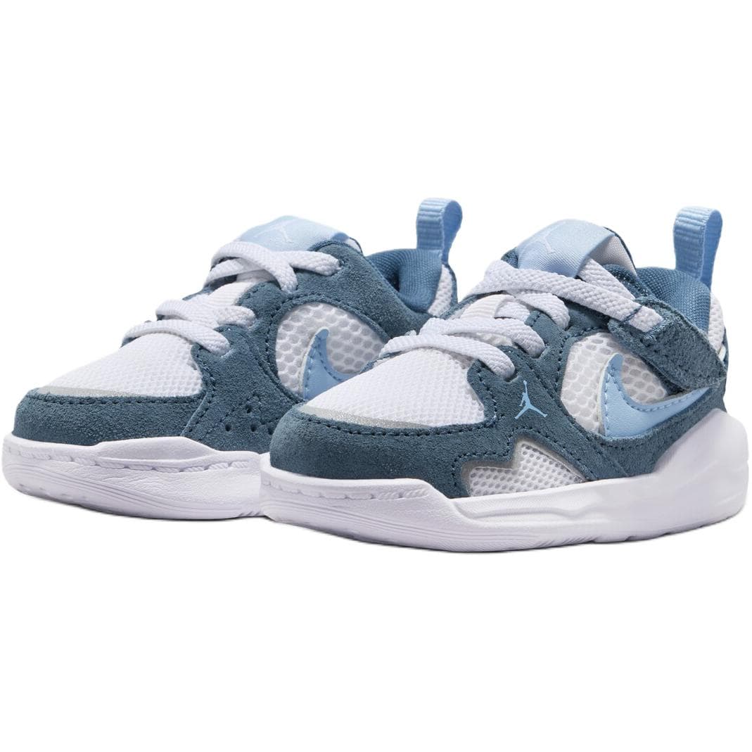 Кроссовки Jordan x CMFT Era Дышащий Лоу-топы Обувь для малышей Бело-синий - изображение 3