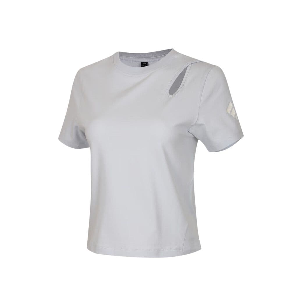 Футболка Adidas Светло-фиолетовые Женские T-рубашки - изображение 1