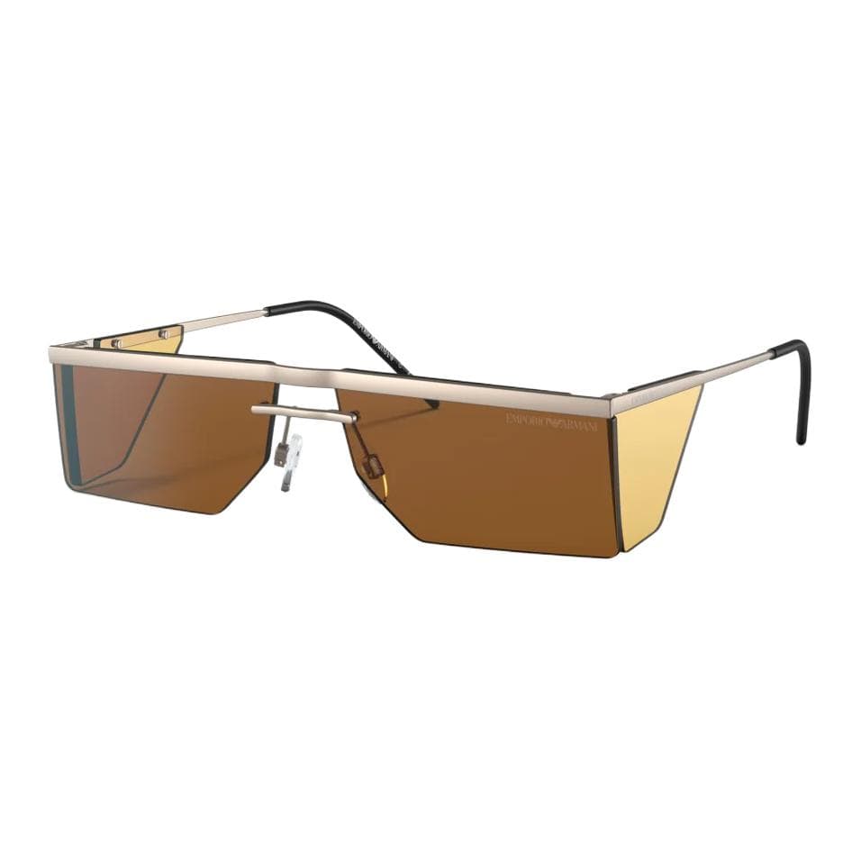 Солнцезащитные очки EMPORIO ARMANI Металлические Aviator Солнцезащитные очки Мужские Золото - изображение 1