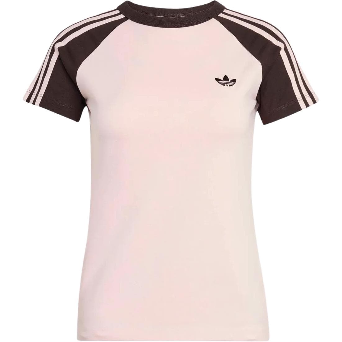 Футболка Adidas Originals Песочный Розовый Женский T-Рубашка - изображение 1