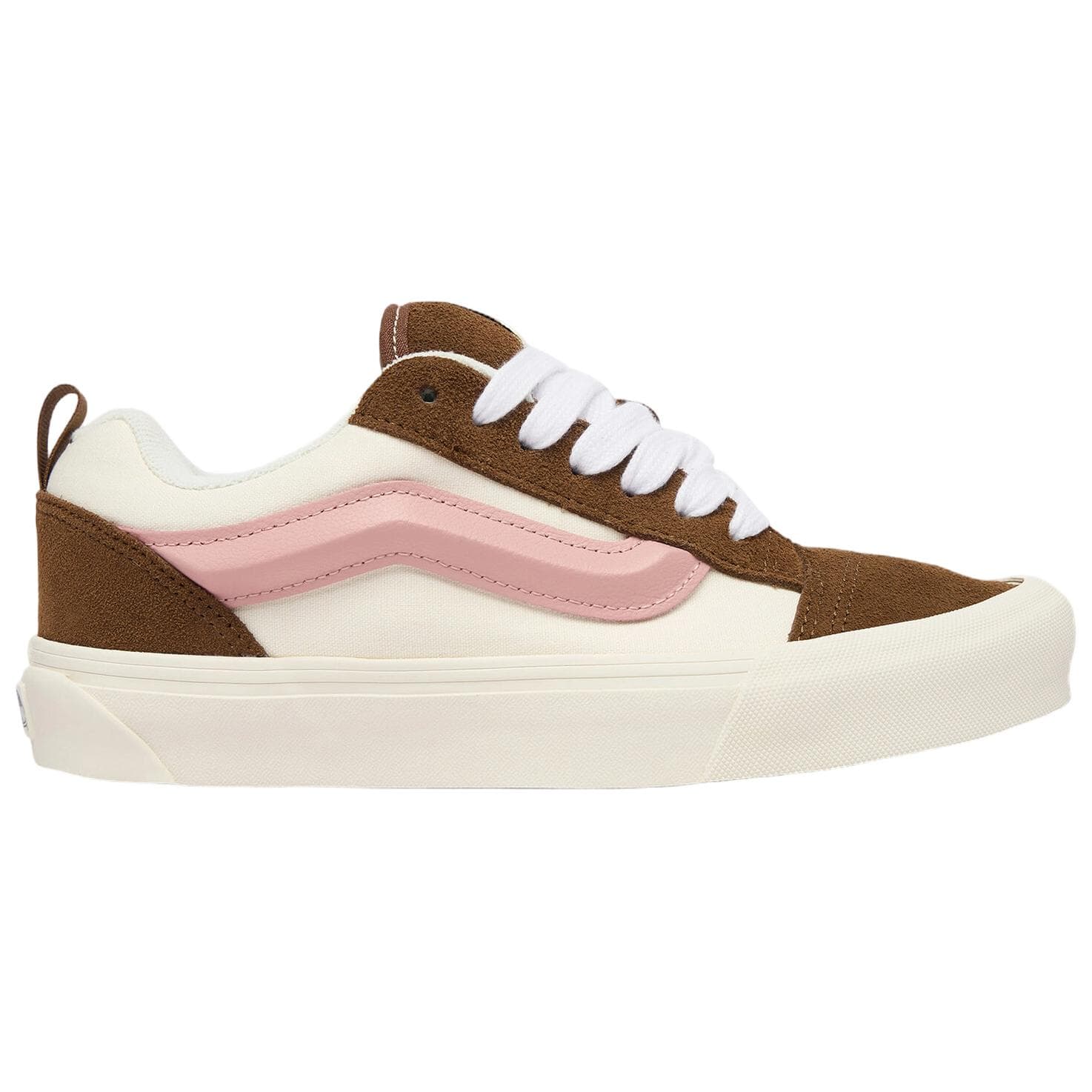 Кроссовки Vans Knu Skool Low Топ Скейтборд Обувь Женская Бежевая Коричневая - изображение 2