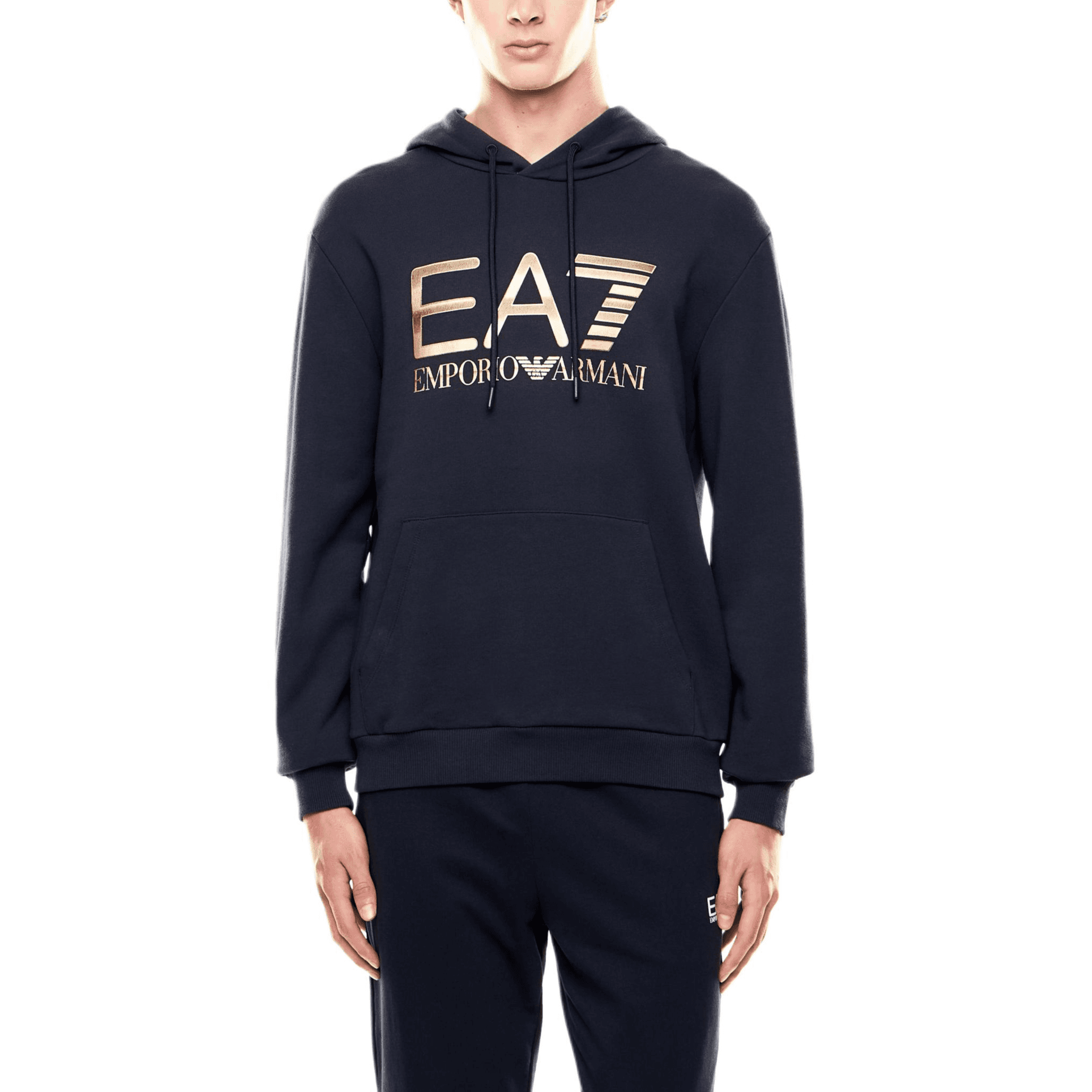 Худи EMPORIO ARMANI EA7 FW25 Толстовка Мужское - изображение 3