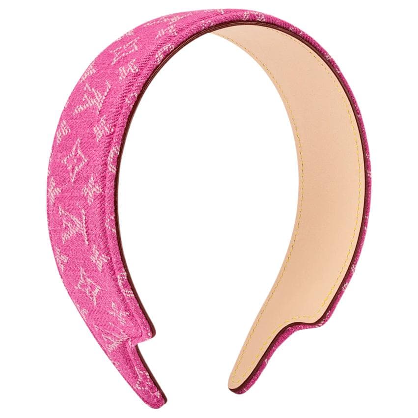 Повязка на голову LOUIS VUITTON Monogram Rose - изображение 2
