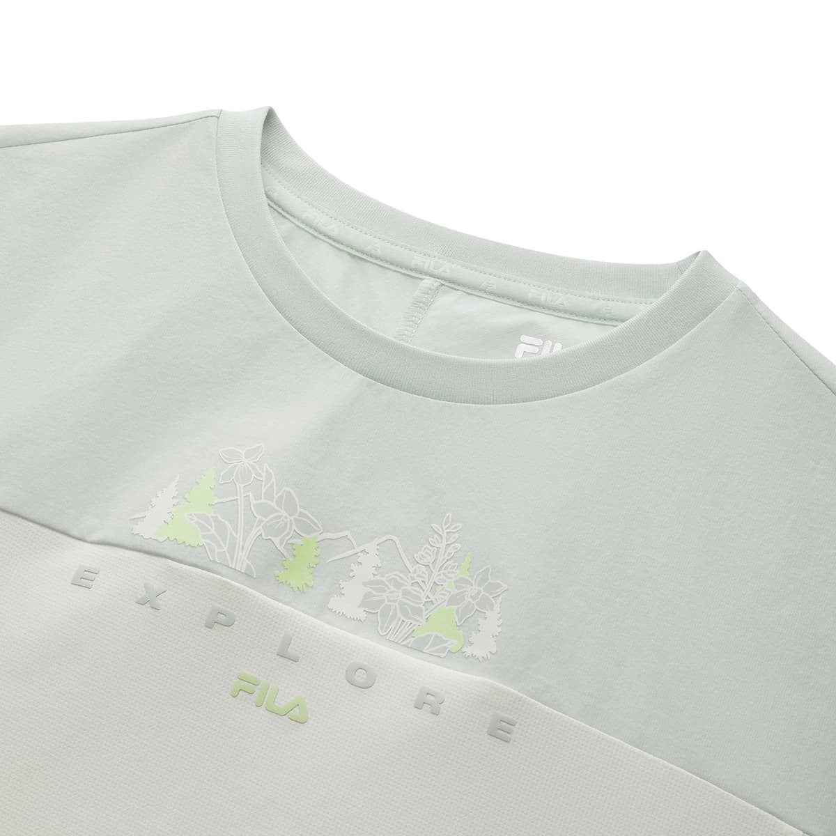 Футболка FILA KIDS Цапельно-белый Kids T-рубашки - изображение 3