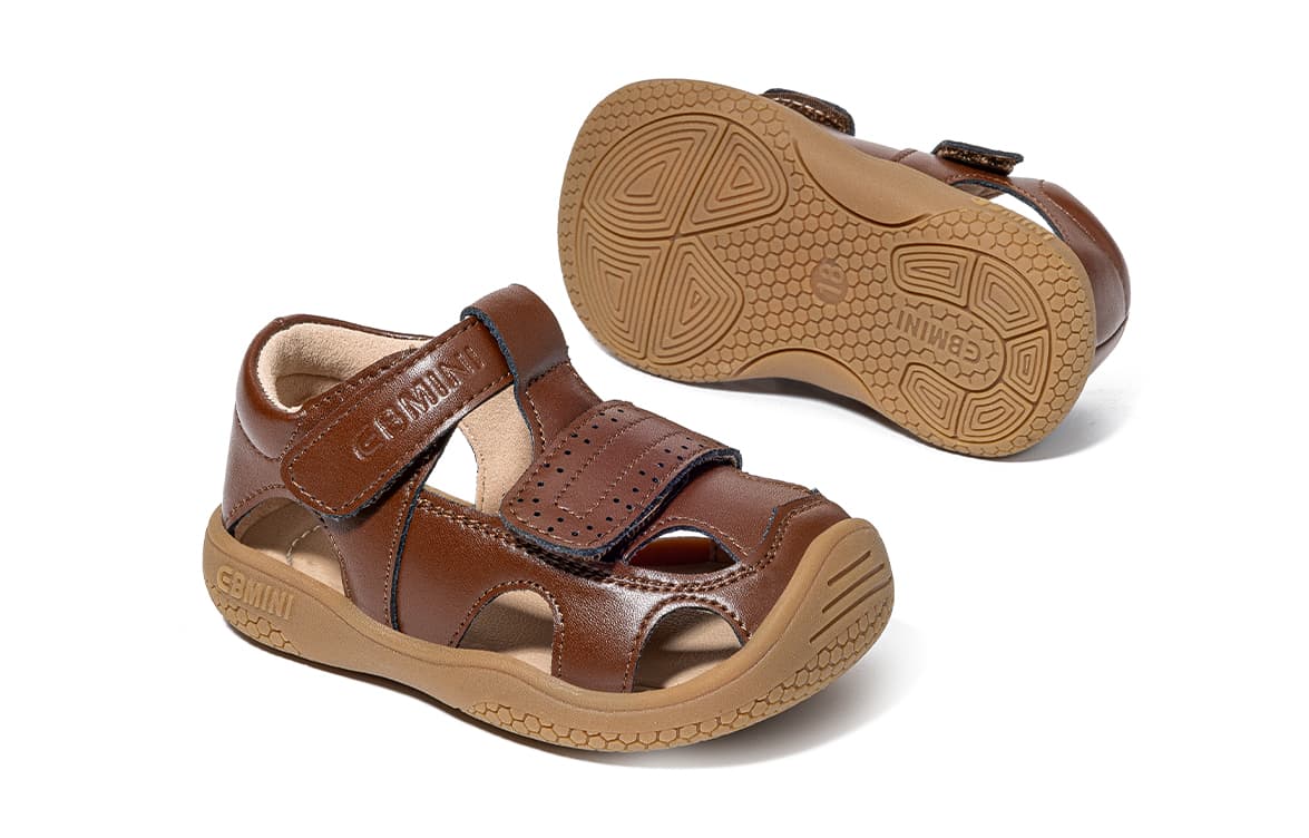 Кроссовки EBMINI 2026 Summer Детский Сумка для обуви Голова Сандалии Мальчики Barefoot Обувь Женские Синтетическая кожа Однотонный - изображение 4