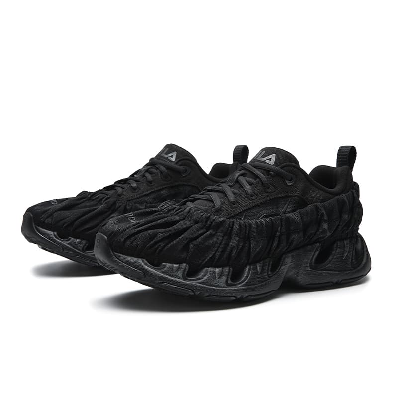 Кроссовки FILA x WE11DONE VETTA Амортизация устойчивость к истиранию дышащий легкий увеличивающий высоту низкий верх - изображение 3