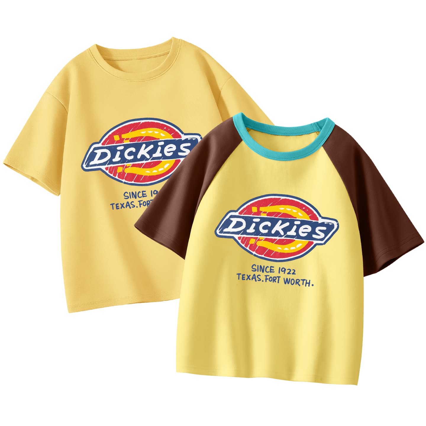 Футболка Dickies T-рубашка 2 предмета комплект волшебных цветов для детей - изображение 1