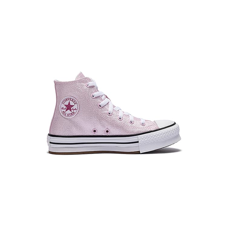 Converse Chuck TAYLOR All Star Lift High Top Детские Кеды Розовые Унисекс - изображение 2