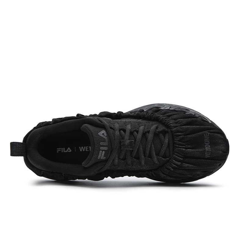 Кроссовки FILA x WE11DONE VETTA Амортизация устойчивость к истиранию дышащий легкий увеличивающий высоту низкий верх - изображение 4