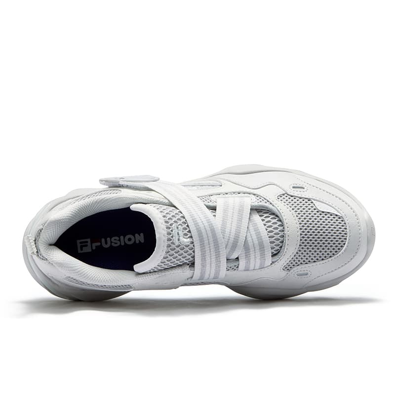 Кроссовки FILA FUSION EVA SLIM Waterdrop Shoes Низкие повседневные кроссовки для женщин серо-синие - изображение 4