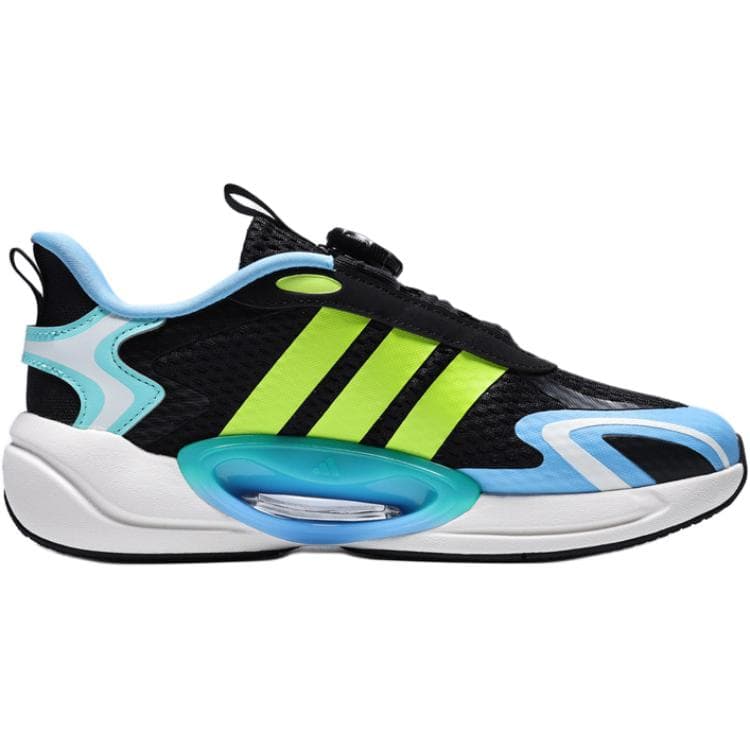 Кроссовки Adidas Galaxy scout habu Low Топ Беговые кроссовки Черный Детский - изображение 2