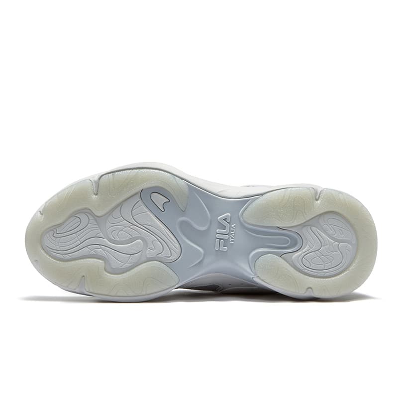Кроссовки FILA FUSION EVA SLIM Waterdrop Shoes Низкие повседневные кроссовки для женщин серо-синие - изображение 6