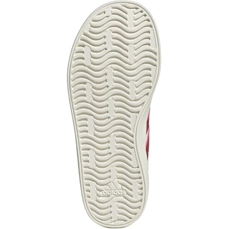 Кроссовки Adidas VL COURT 3,0 Low Топ Детская Скейтбординг Обувь Белый Красный Малыш - изображение 5