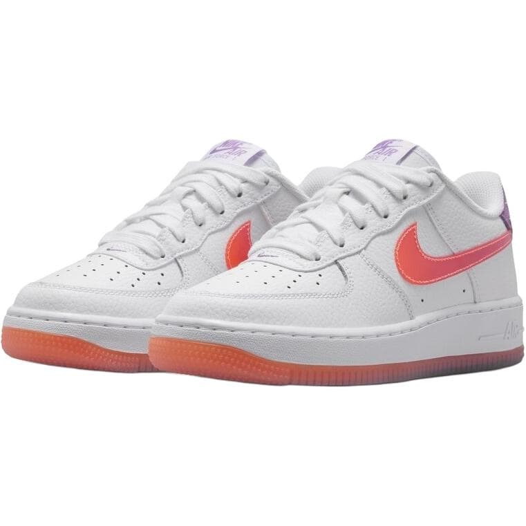 Кроссовки Nike Air Force 1 Low Топ Скейтборд Обувь Белый Фиолетовый Унисекс - изображение 3