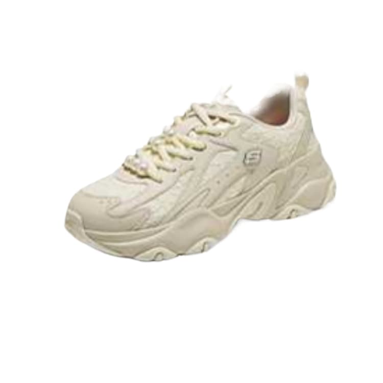 Кроссовки Skechers Низкие кеды с толстой подошвой женские - изображение 3