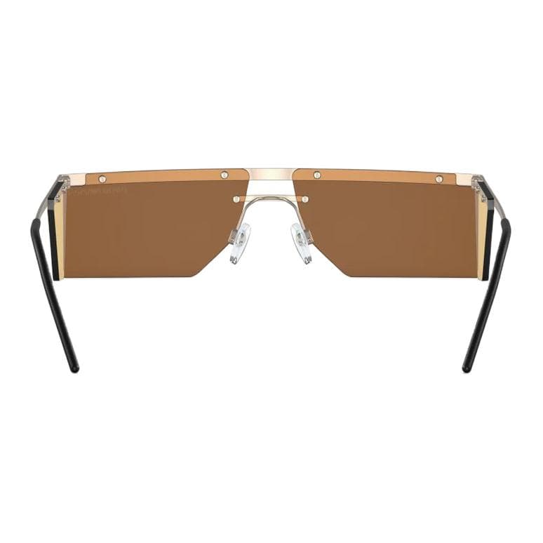 Солнцезащитные очки EMPORIO ARMANI Металлические Aviator Солнцезащитные очки Мужские Золото - изображение 4