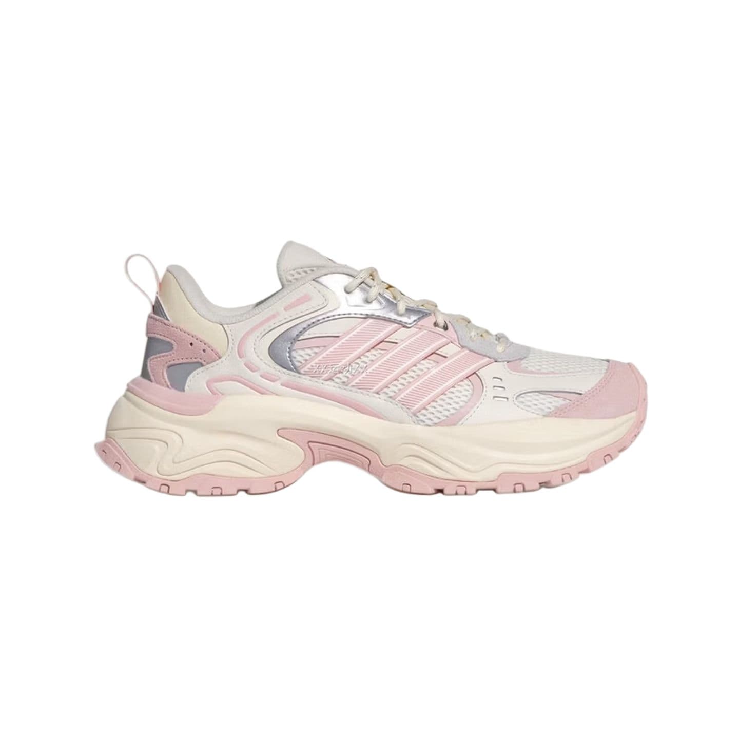 Кроссовки для бега Adidas SHADOW FEVER Текстиль Кожа Беговые кроссовки Женские Розово-белый - изображение 2