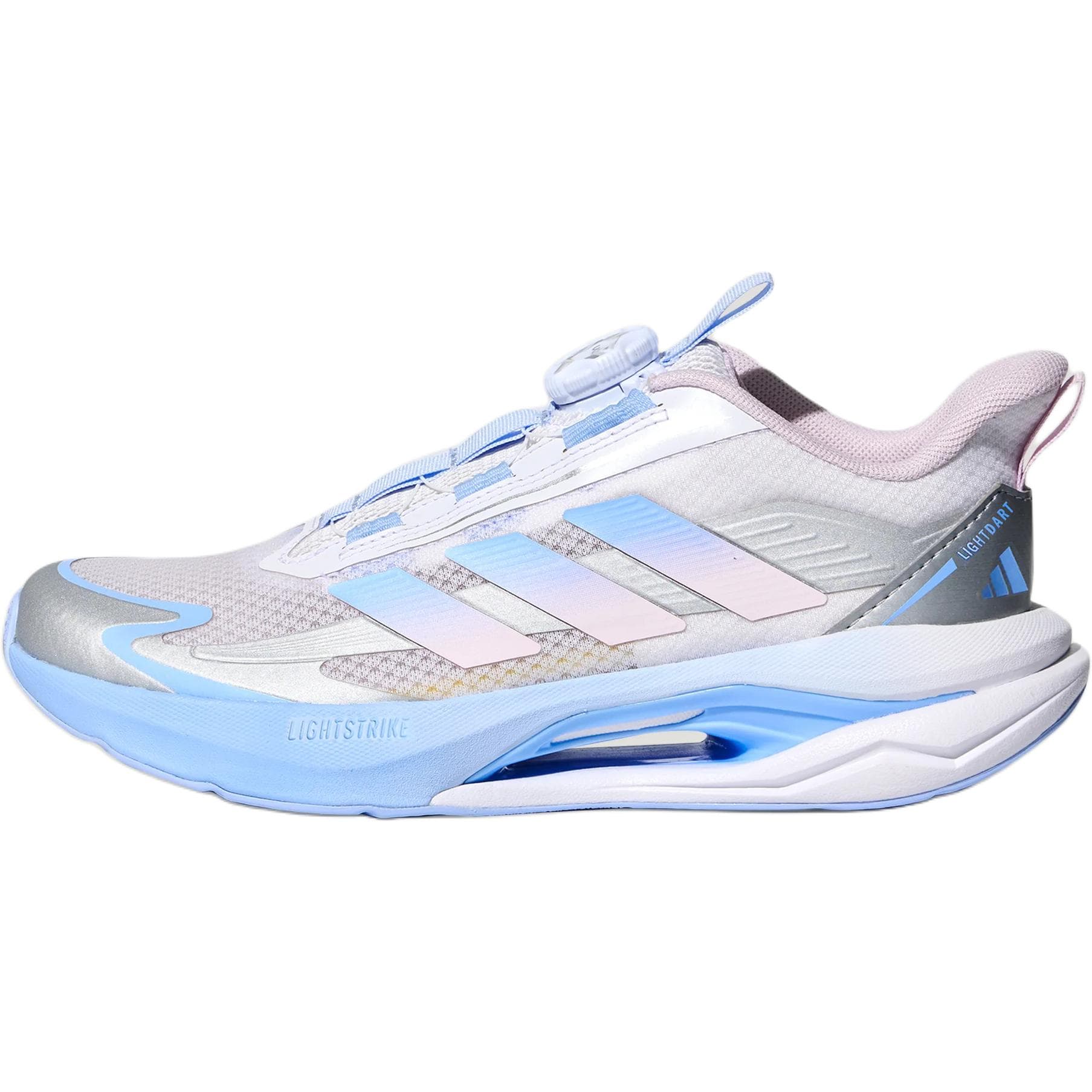 Кроссовки Adidas Lightdart Habu Low Беговые кроссовки Розовые Синие Белые Детские - изображение 1