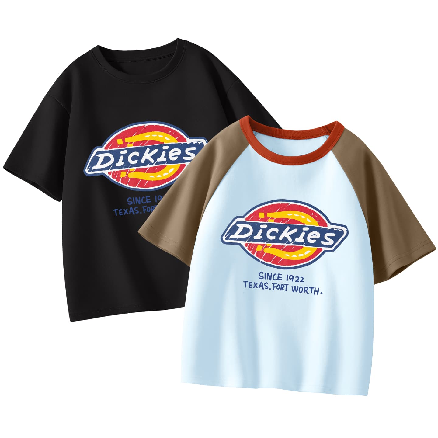 Футболка Dickies T-рубашка 2 предмета комплект волшебных цветов для детей - изображение 1