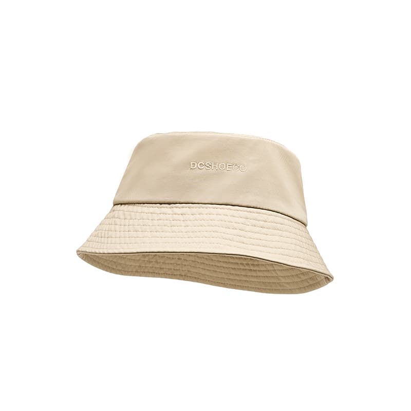 Панама DCSHOES Роскошная уличная одежда Cotton Bucket Hats Стандартное издание Унисекс Черный хаки - изображение 5