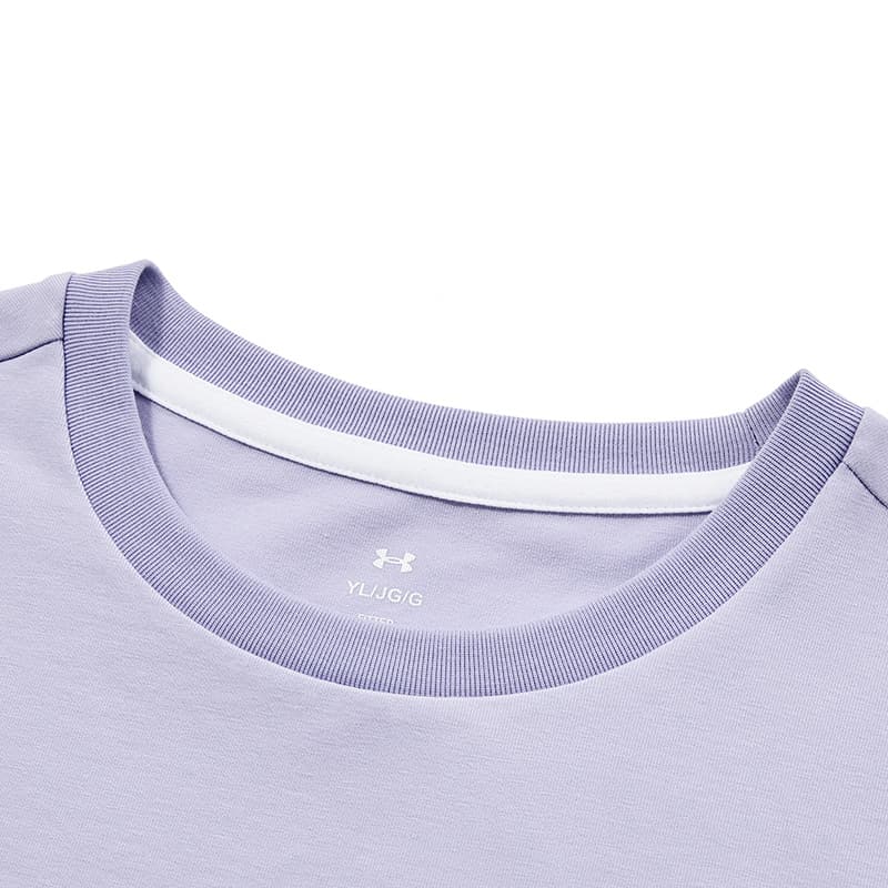 Футболка Under Armour Лаванда Фиолетовый Kids T-рубашки - изображение 2