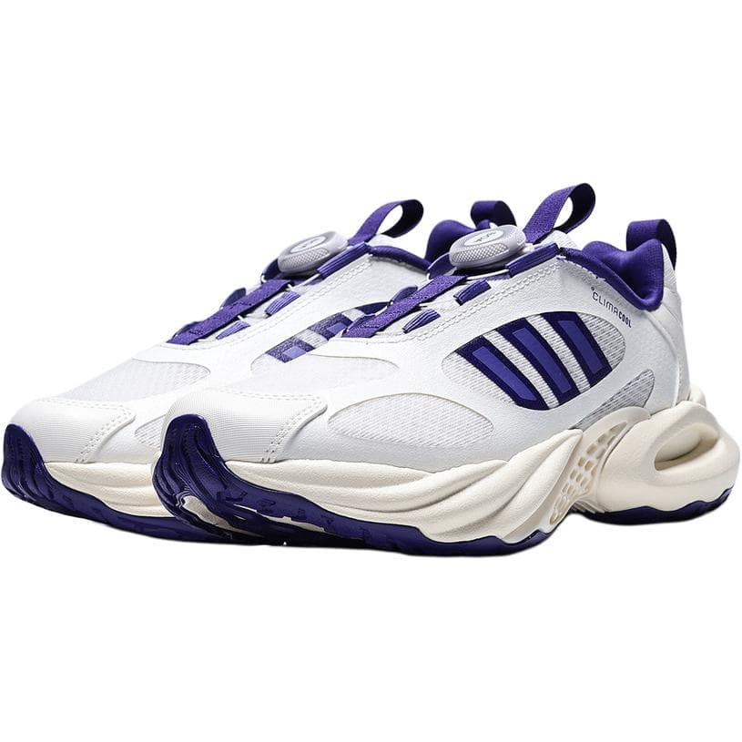 Кроссовки Adidas Originals CLIMACOOL VENTO 4,0 Low Топ Детские Беговые Кроссовки Белый Фиолетовый Унисекс - изображение 3