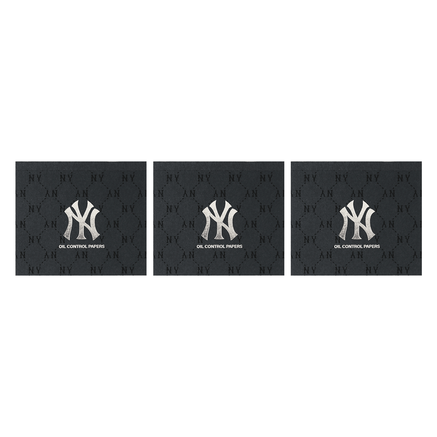MLB MONOGRAM NY Увлажняющая бумага для поглощения масла охлаждающая и освежающая 100 шт. пачка - изображение 3