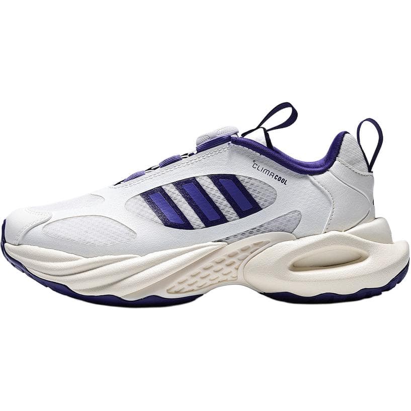 Кроссовки Adidas Originals CLIMACOOL VENTO 4,0 Low Топ Детские Беговые Кроссовки Белый Фиолетовый Унисекс - изображение 1