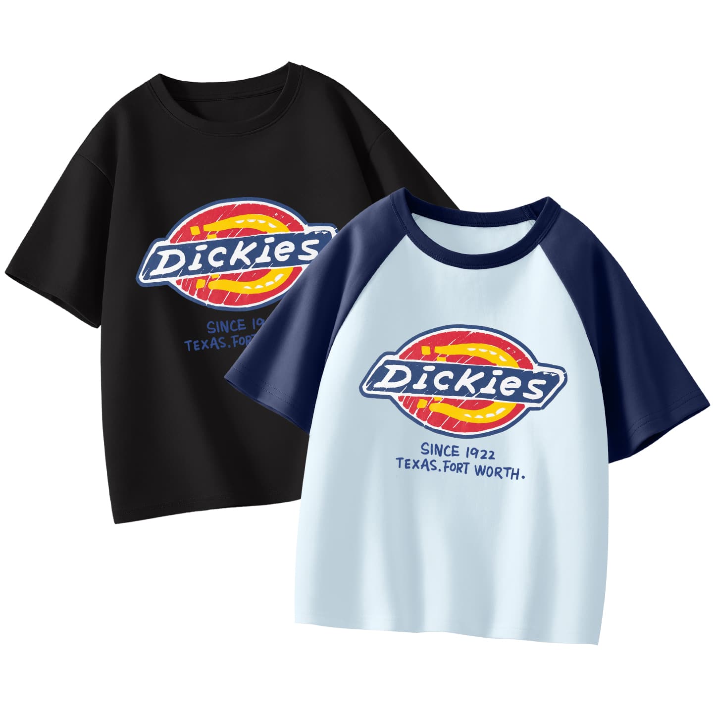 Футболка Dickies T-рубашка 2 предмета комплект волшебных цветов для детей - изображение 1