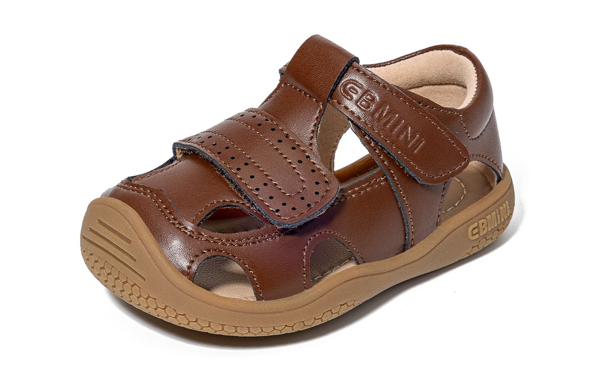 Кроссовки EBMINI 2026 Summer Детский Сумка для обуви Голова Сандалии Мальчики Barefoot Обувь Женские Синтетическая кожа Однотонный - изображение 2