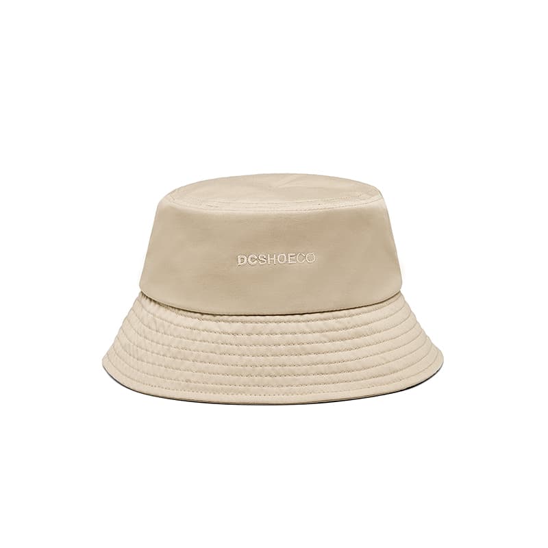 Панама DCSHOES Роскошная уличная одежда Cotton Bucket Hats Стандартное издание Унисекс Черный хаки - изображение 1
