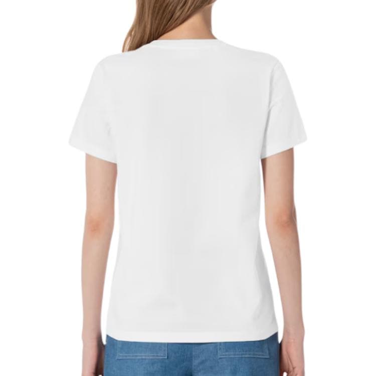 Футболка LACOSTE SS25 T Рубашка Женская Белая - изображение 3