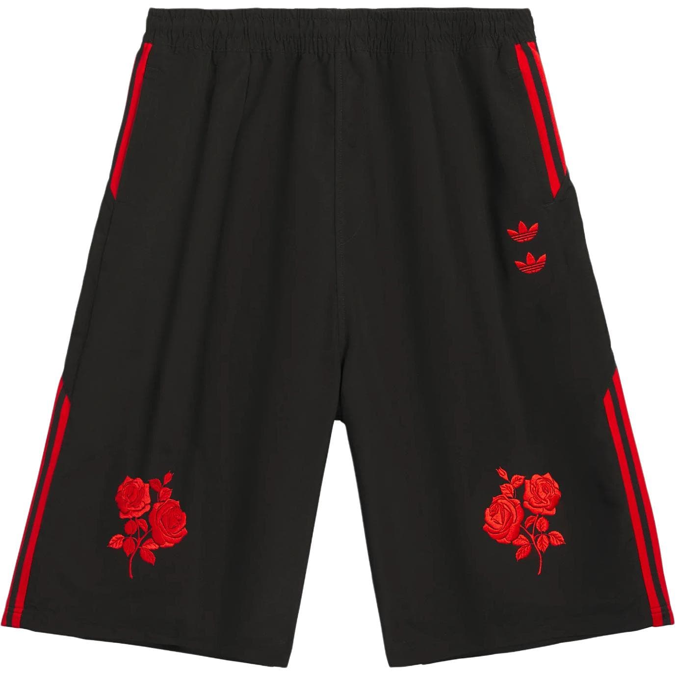 Шорты Adidas Originals x Willy Chavarria Длинные и короткие повседневные шорты мужские черные - изображение 1