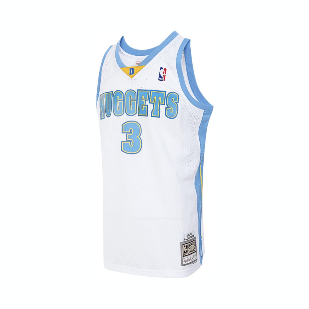 Баскетбольная майка Mitchell & Ness NBA Retro Jersey Iverson 3 White - изображение 1