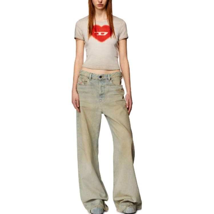 Футболка DIESEL SS24 OVAL-D T - изображение 3